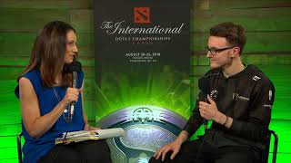 Liquid.Miracle- Interview after #TI8 ELIMINATION Series vs Team Secret - THE INTERNATIONAL 2018