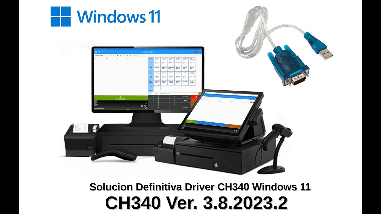 Solucion Problema Driver wch.cn Ports 3.8.2023.2 en Windows 11 y
