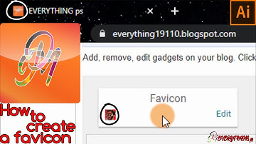 How to create a Favicon | Illustrator tutorial