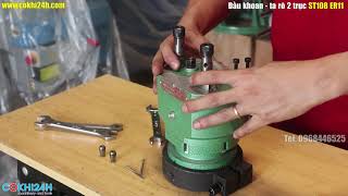 Đầu khoan 2 mũi ST108 ER11 (khoan - ta rô 2 mũi cùng lúc)