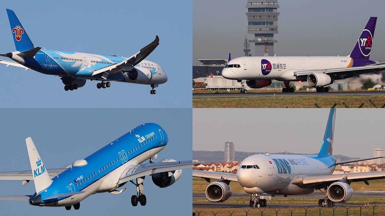 Plane spotting at Belgrade Nikola Tesla Airport - August edition, part 4/4 (4K)