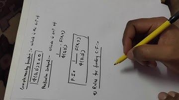 Homogeneous Linear Partial Differential equation with constant coefficient (lecture-1)