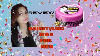 GATSBY MOHAWK FIRMED WAX FOR MEN FULL REVIEW BY SANDHYA G