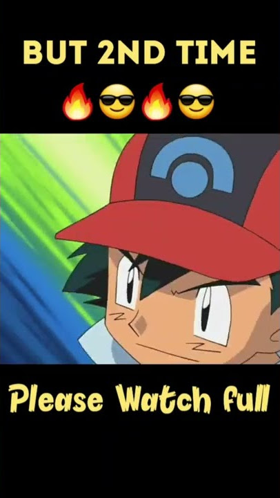 Ash never gives up 😎🔥| Ash's attidue status #pokemon #pokemonjourneys  #pokemonedits #ash #pikachu