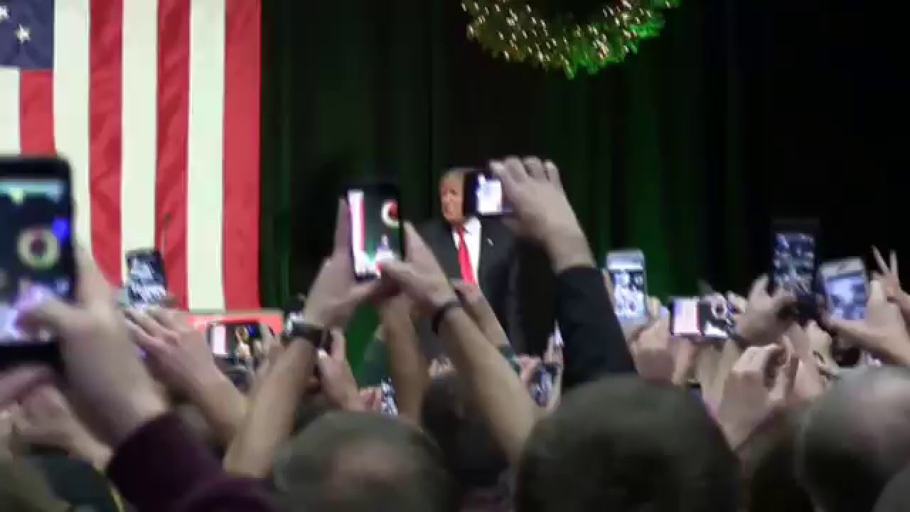 Donald Trump's Campaign Rally at the Deltaplex in Grand ... Donald Trump's Campaign Rally at the Deltaplex in Grand ...