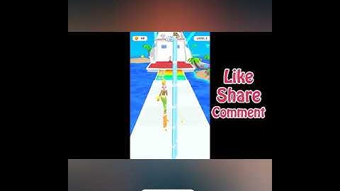 Race in HIGH HEELS  #level 2 #subscribetomychannel #shorts #gameplay