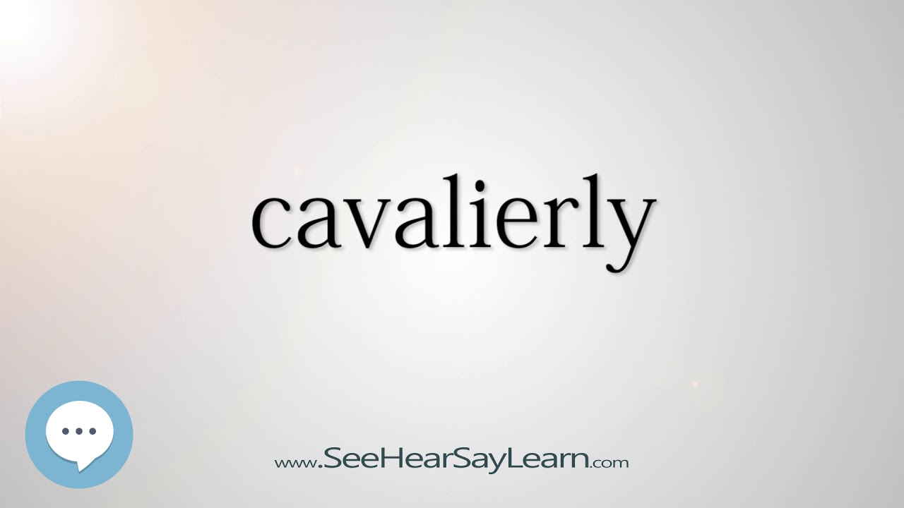 cavalierly - YouTube