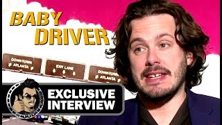 Edgar wright having fun in our baby driver interview for joblo.com!