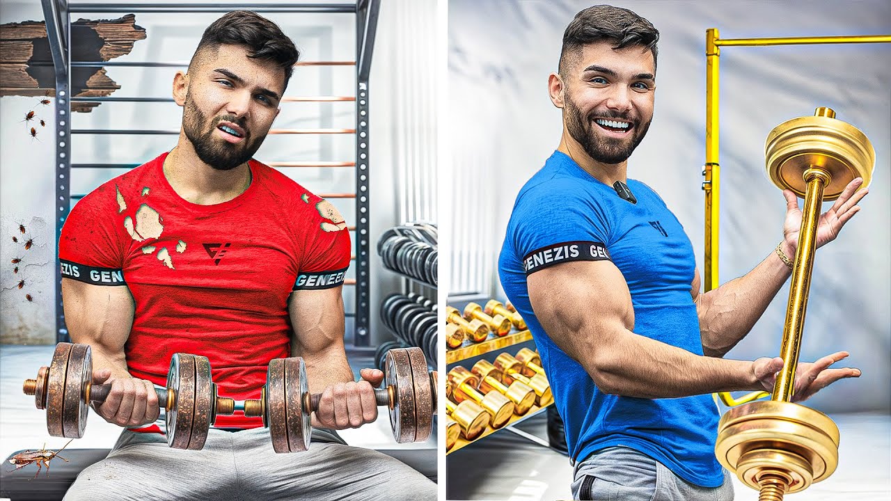 Am Testat Cea Mai IEFTINĂ vs Cea Mai SCUMPĂ Sală de Fitness! *merită diferența de preț?*