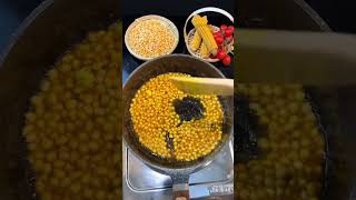 I don't have to go to the cinema to have this three-in-one popcorn. You can cook it at home and