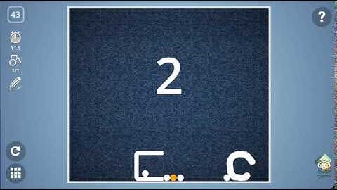 Brain It On! Level 43 - Walkthrough