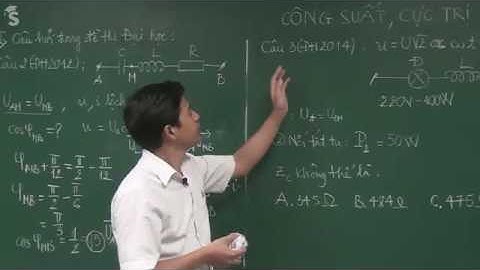 10 6 Công suất, cực trị công suất