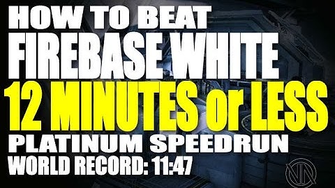 Mass Effect 3 Multiplayer (RECORD 11:47) Platinum Firebase White Speedrun Guide
