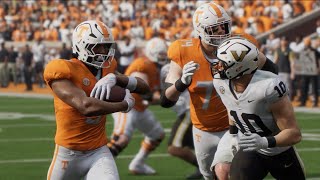 College Football 26: Wk 14 Sim - Vanderbilt vs. Tennessee (PS5) SEC Gameplay