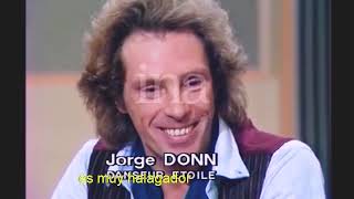 1982  Jorge Donn Invitado a Noticiero de Tv francesa habla temas inéditos