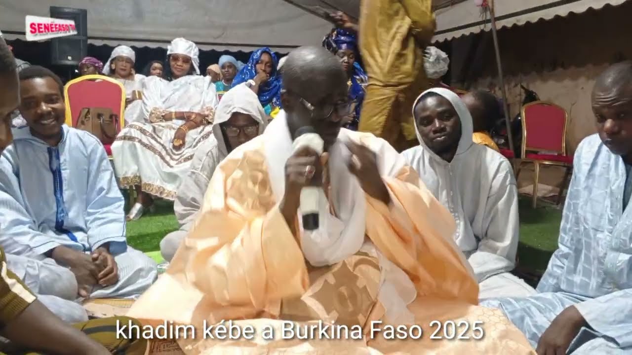 Sante Serigne Touba avec  Serigne khadim kébe a Burkina Faso 2025