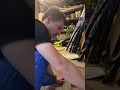 Putting together a charcoal barbecue on live 