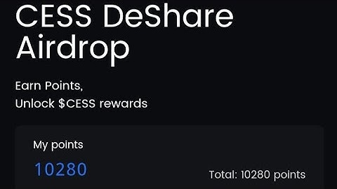 start mining Cess network airdrop- how to mine & answers to the quiz