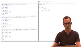 4.5 Modifying the scope with global and nonlocal