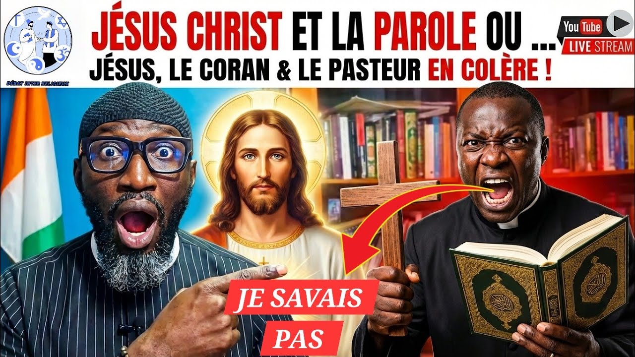 🔴 JÉSUS EST-IL VRAIMENT LA PAROLE ? DÉBAT CHOC😱..Écouter 💢