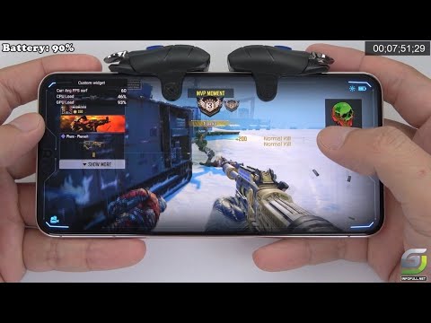 Samsung Galaxy S22 Plus test game Call of duty Mobile CODM