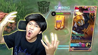 REVIEW SKIN TRANSFORMER XBORG BUMBLEBEE - Mobile legends