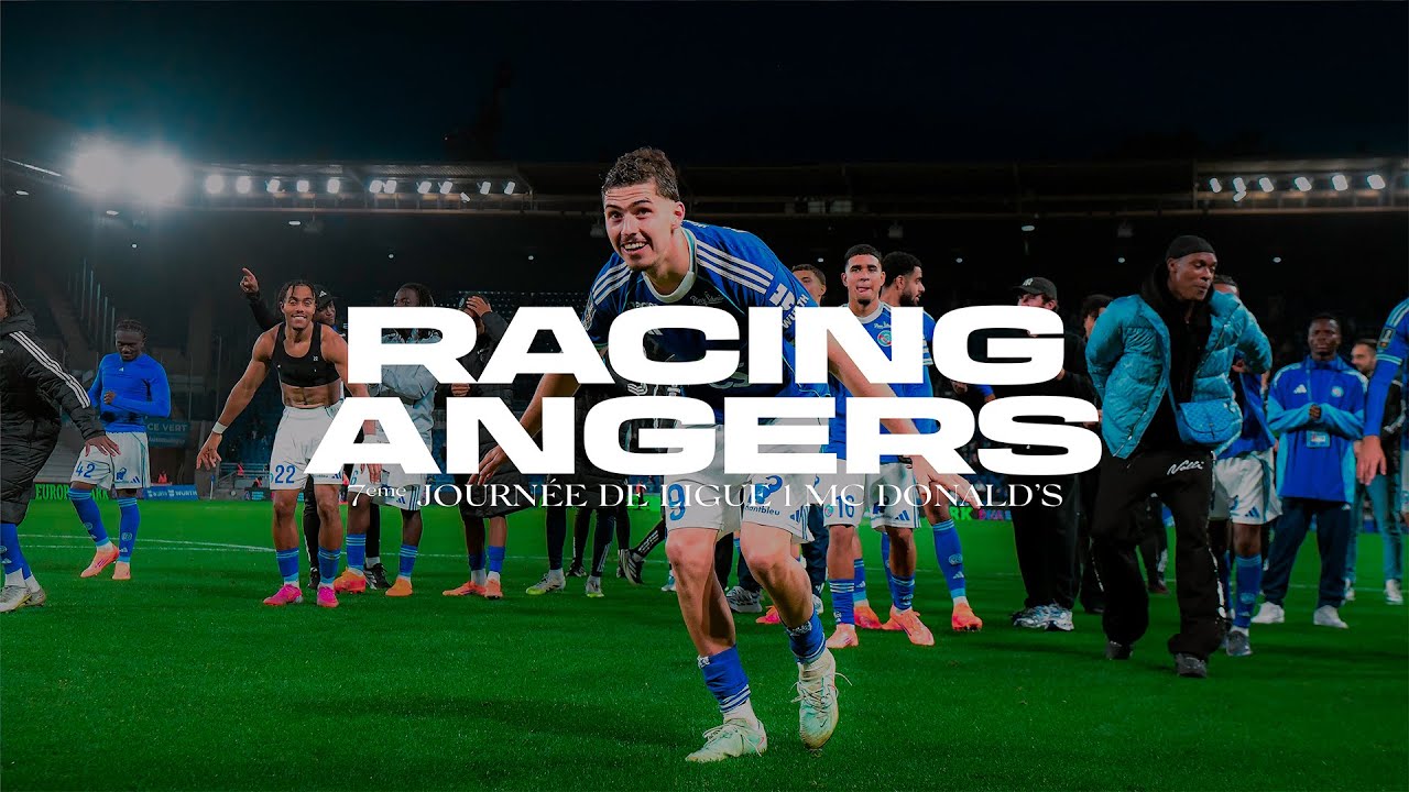 Racing - Angers (5-0) : les buts vus du bord terrain 🏟️📹