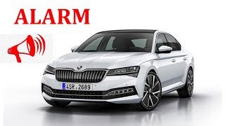 Skoda Superb 3 Alarm aktif edilmiştir | car alarm activation | Gizli Özellik Açma |