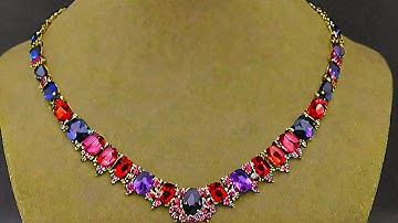 Blender with Stable Diffusion XL Tutorial - Rhinestone necklace