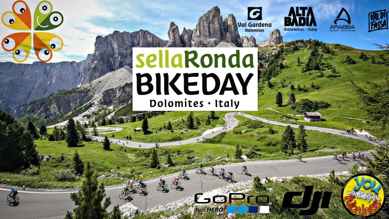 ⛰️ SELLARONDA BIKE DAY 🚲 4 Passi senza Smog 🐮 16-09-2023 🦫 Campolongo, Gardena, Sella e Pordoi 🌤