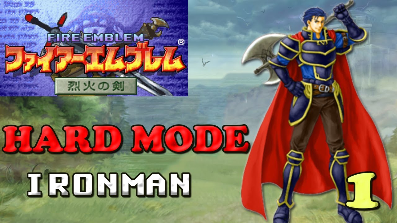 Fire Emblem 7 Japanese Version - Hector Hard Mode Ironman - YouTube