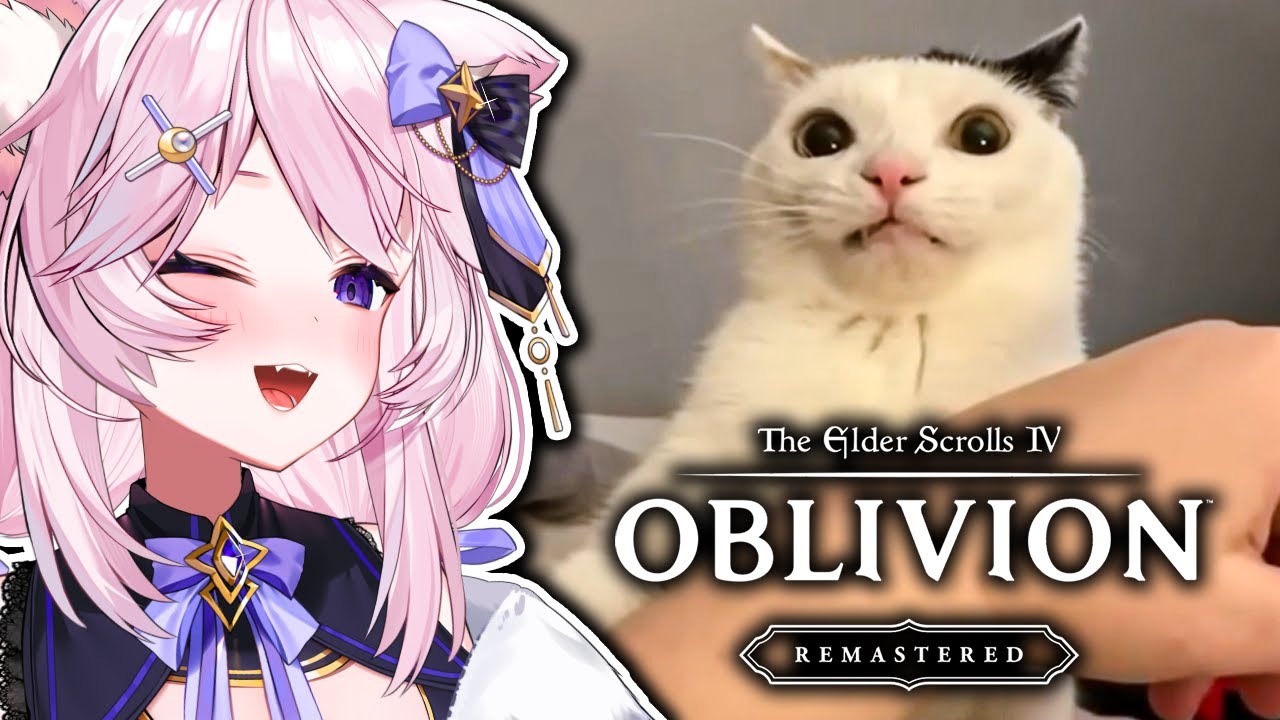 Nyanners Reacts to Cats With Oblivion Music