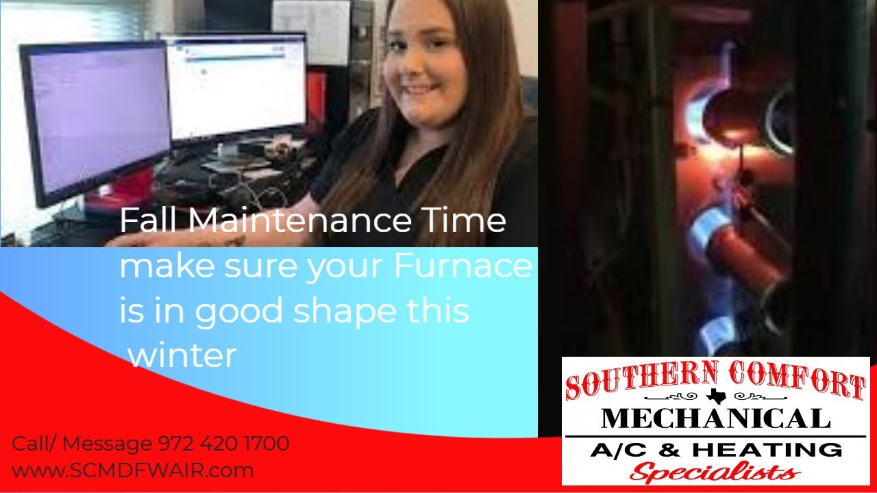 Furnace Maintenance, Heater inspection Flower Mound