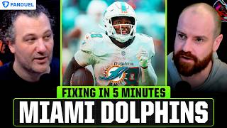 How To Fix The Miami Dolphins This Offseason | Fixing in "5 Minutes"