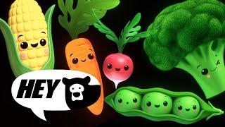 Hey Bear Sensory - Funky Veggies! - Fun Dance Animation with Music- Baby Sensory screenshot 4