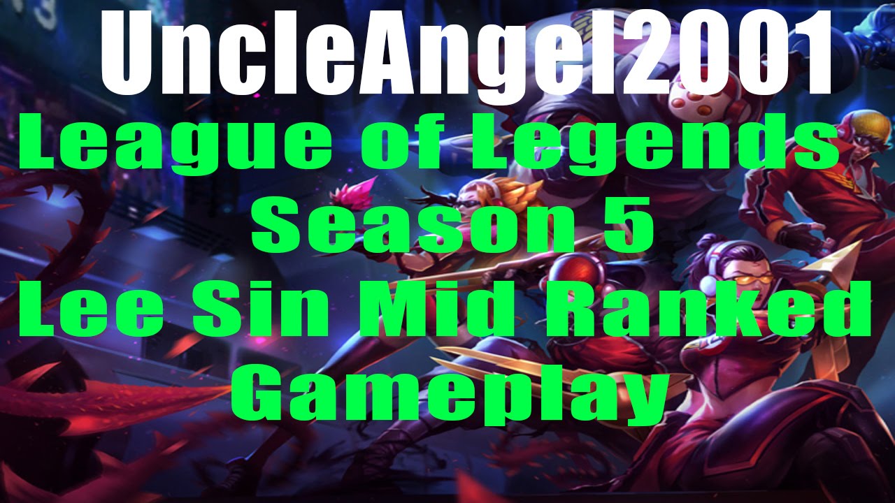 League of Legends Season 5- Lee Sin Mid Gameplay (HD)