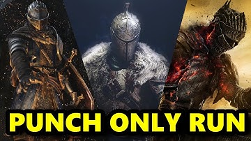 Can You Beat the ENTIRE Dark Souls Trilogy By ONLY PUNCHING? (Fist Weapons Only)