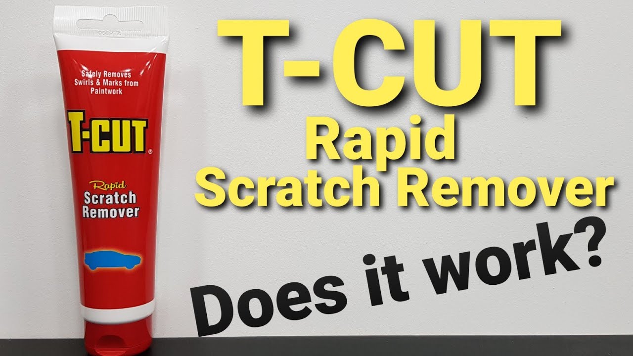 T-Cut Rapid Scratch Remover - YouTube