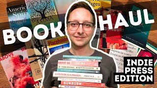 A big indie press book haul