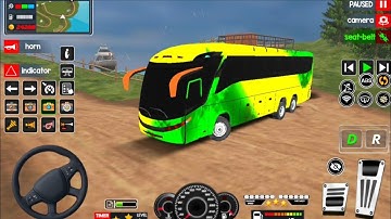 Coach Bus Realistic Driving: Bus Simulator 3D: City Bus Android GamePlay 