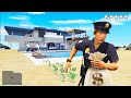 ROBBING A MEGA Mansion As A FAKE COP In GTA 5 RP