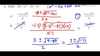 Algebra 2 - Midterm Review part 1 News