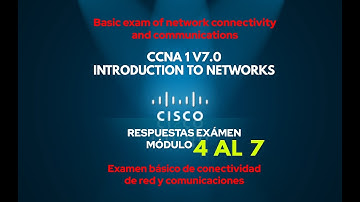 Módulos 4 - 7: Examen de conceptos Ethernet
