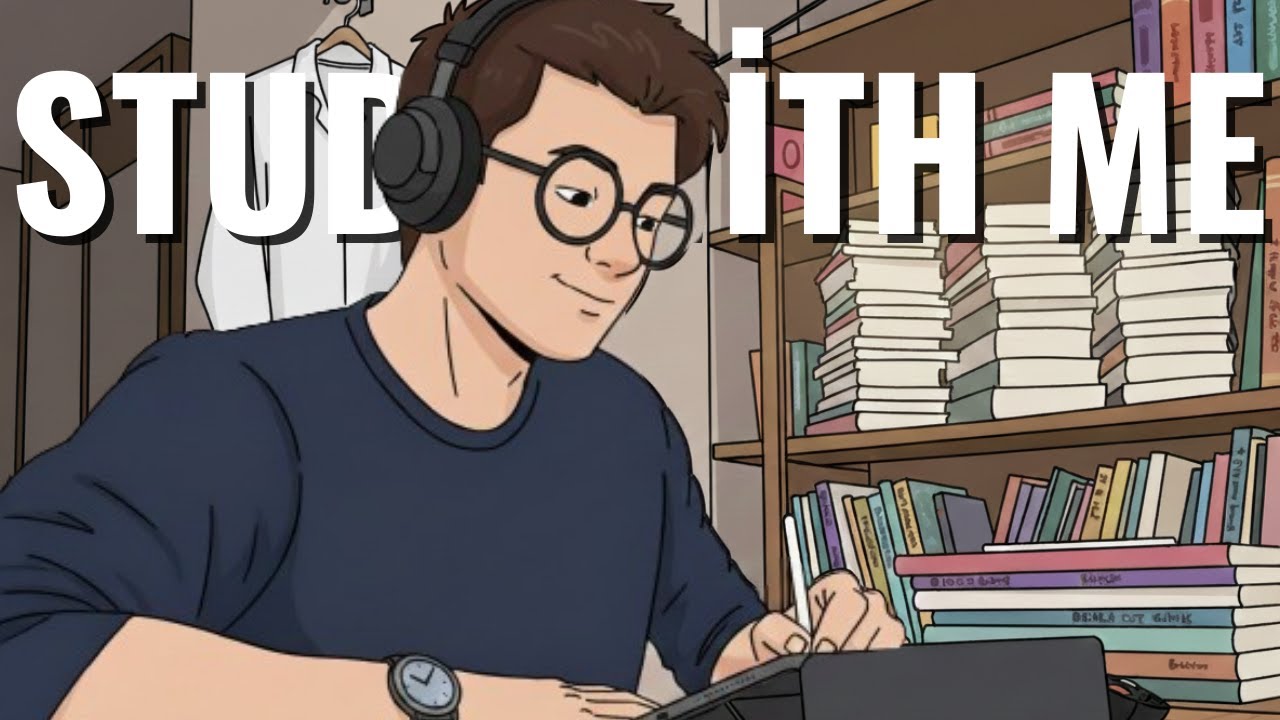 Birlikte Ders Çalışalım - Study With Me  - Fireplace Sounds #6