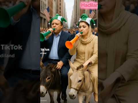 باپ بیٹی ملک کا باجا بجاتے ھوے 