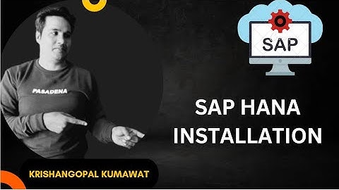 SAP HANA DB installation