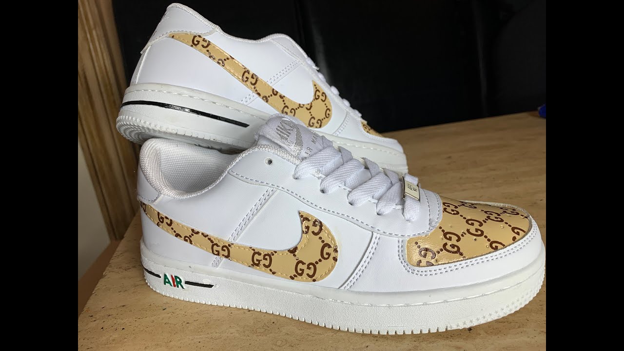 gucci custom air force