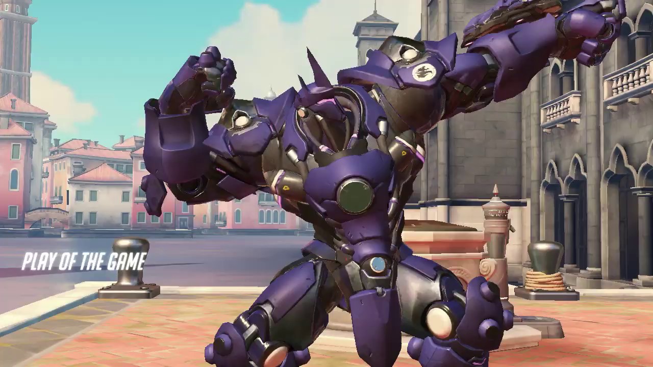 HAMMER DOWN Overwatch Highlight 18 YouTube