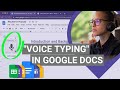 How to use Voice Typing in Google Docs