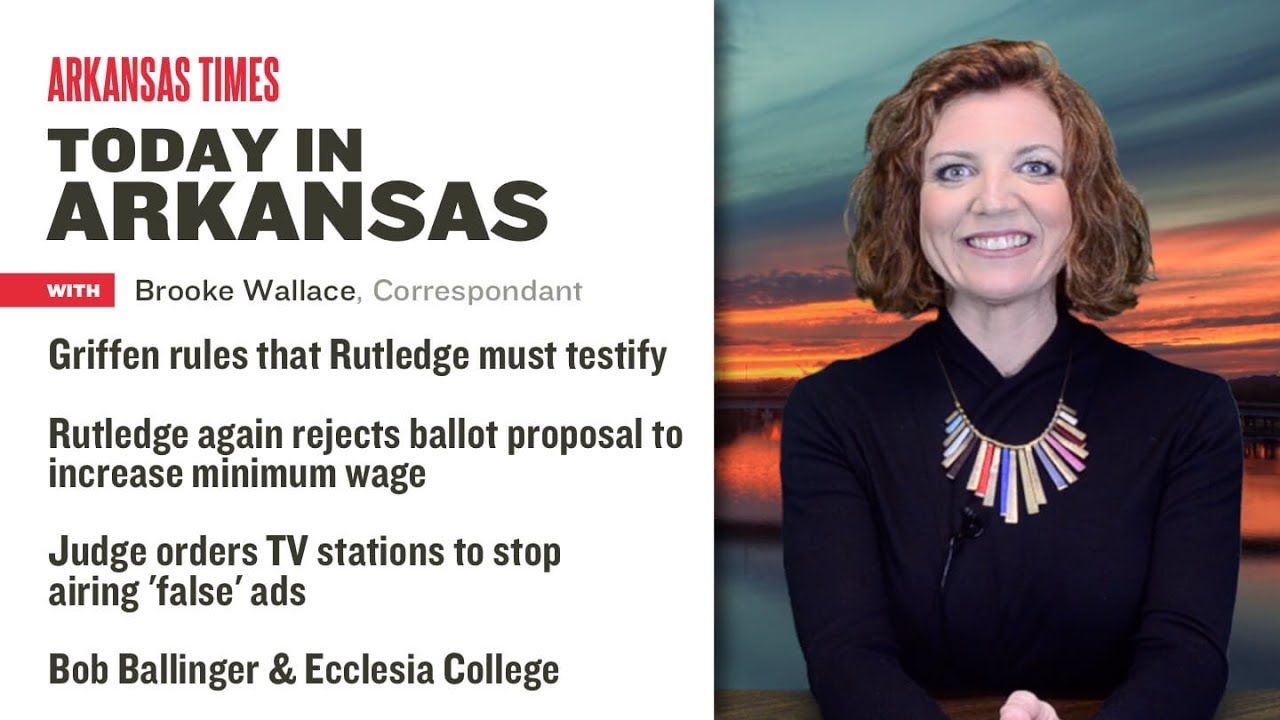 Today in Arkansas: Bob Ballinger and Ecclesia College